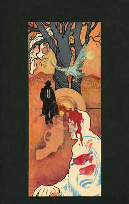 Неизвестный художник. Иллюстрация к детективному сюжету